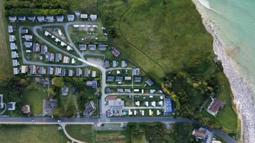 Photo du camping vu du dessus