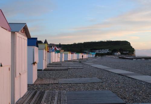 Vue de la plage de Criel-sur-Mer